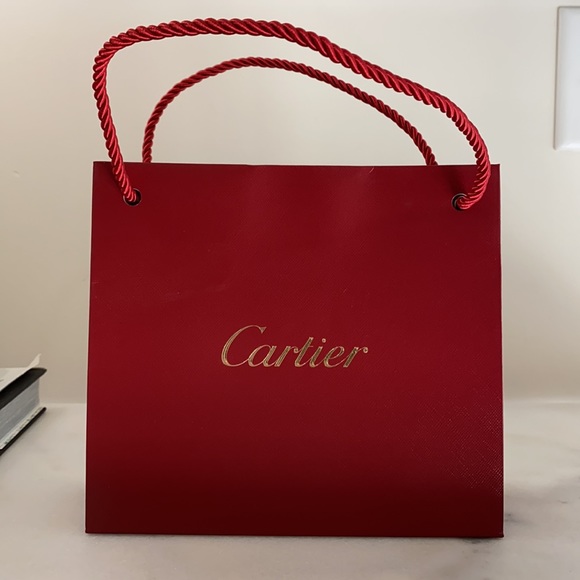 Authentic Cartier Gift Bag - Picture 5 of 11